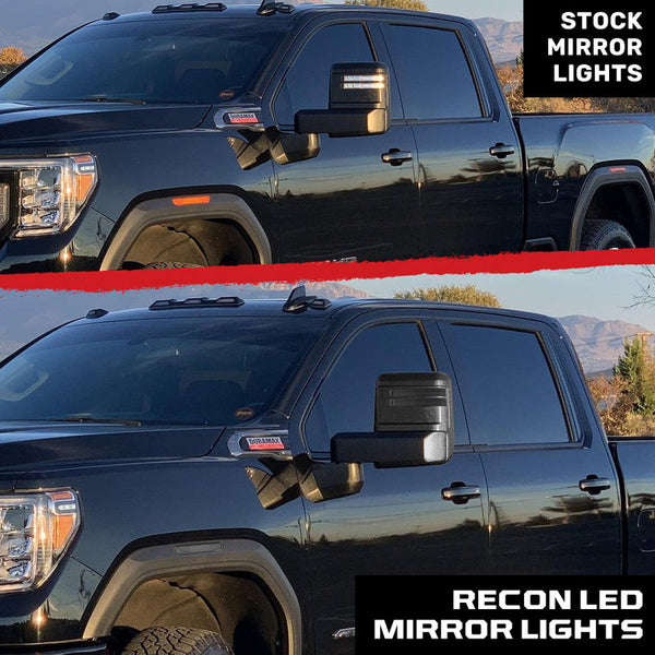 Recon LED Mirror Turn Signal Light (MPN: 264253BK)