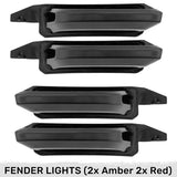 Recon LED Fender Lights (MPN: 264339BK)