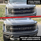 Recon LED Fender Lights (MPN: 264339BK)