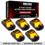 Recon Accessories Roof Marker Light (MPN: 264342BKHPAM)