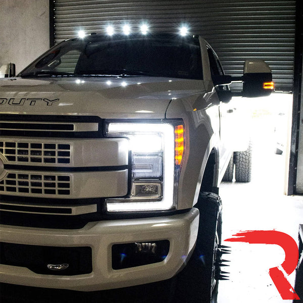 Recon Accessories Roof Marker Light (MPN: 264342CLHPWH)