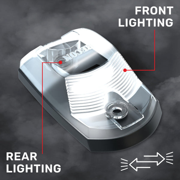 Recon Accessories Roof Marker Light (MPN: 264342CLHPWH)