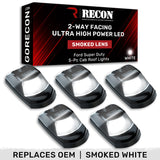 Recon Accessories Roof Marker Light Set (MPN: 264343BKHPWH)
