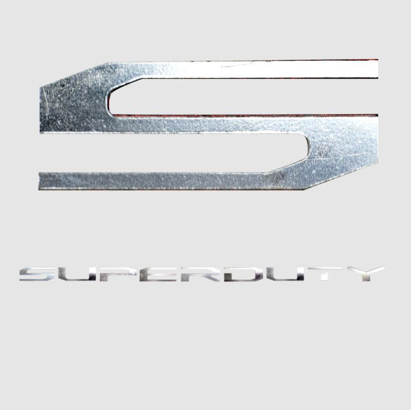 Recon S And Super Duty Logo Emblem (MPN: 264381CHBK)