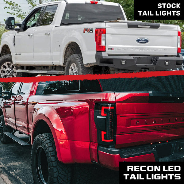 Recon Accessories Tail Light Assembly (MPN: 264399BK)