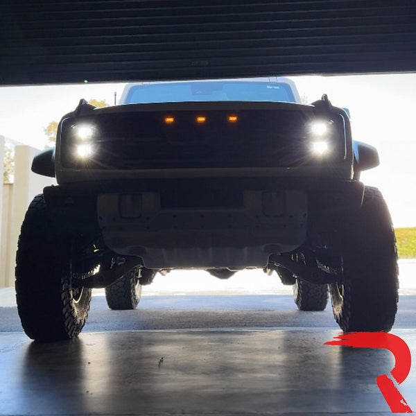 Recon Ultra High Power LED Projector Headlights (MPN: 264479BKWH)
