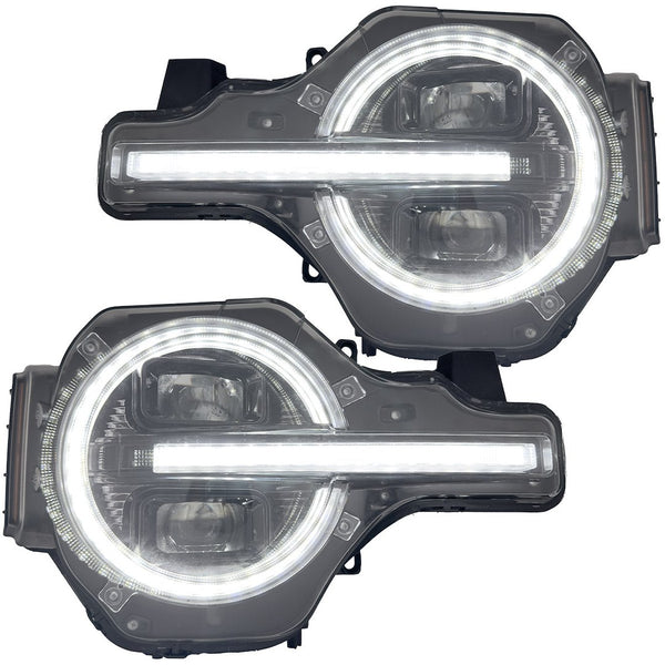 Recon Ultra High Power LED Projector Headlights (MPN: 264479BKWH)
