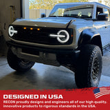 Recon Ultra High Power LED Projector Headlights (MPN: 264479BKWH)