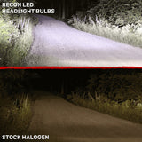 Recon 25 Watt H13 LED Headlight Bulbs (MPN: 264H13LEDHPNB)