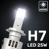 Recon 25 Watt LED H7 Headlight Bulbs (MPN: 264H7LEDHPNB)