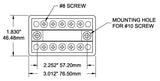 Blue Sea Busbar DualBus 10 Screw Terminal (MPN: 2701-BSS)