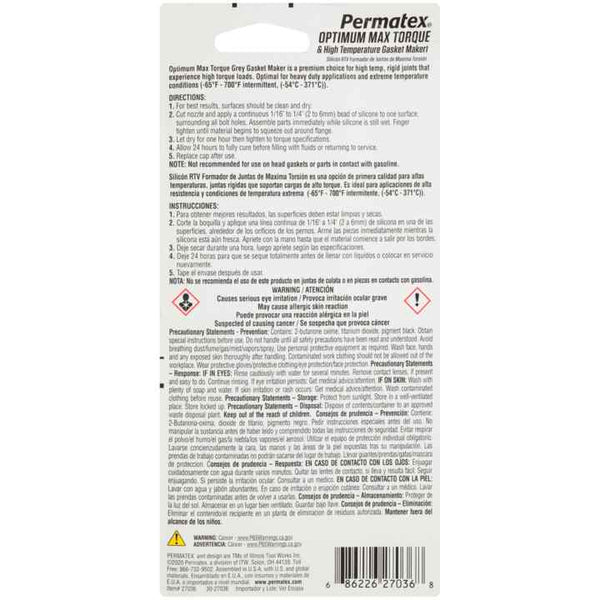 Permatex Gasket Maker (MPN: 27036)