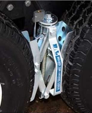 Deluxe Wheel Chock for Tandem Tires (MPN: 28005)