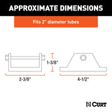 Curt Trailer Tongue Jack Foot Plate (MPN: 28270)