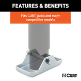 Curt Trailer Tongue Jack Foot Plate (MPN: 28270)