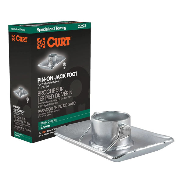 CURT Trailer Tongue Jack Foot Plate (MPN: 28273)