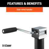 CURT Trailer Tongue Jack (MPN: 28306)