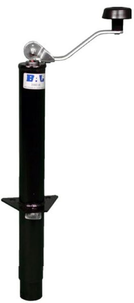 Manual A-Frame Round Topwind Trailer Tongue Jack (MPN: 29020B)