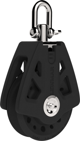 Lewmar Single Block With Swivel Head (MPN: 29925001BK)