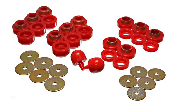 Energy Suspension Body Mount Bushings (MPN: 2.4107R)