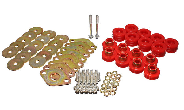 Energy Suspension Body Mount Bushings (MPN: 2.4111R)