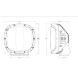 Rigid Adapt XP Pro Amber LED Light (MPN: 300514)