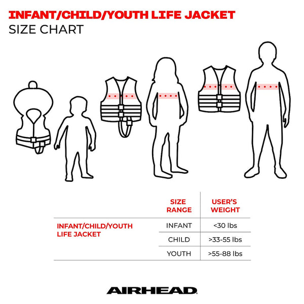 Airhead Personal Floatation Device for Children (MPN: 30081-02-A-HPSB)