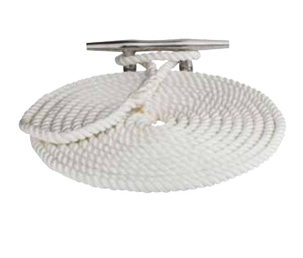 Sea Dog Twisted 3 Strand Dock Line (MPN: 301110015WH-1)