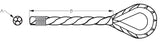 Sea Dog Nylon Rope (MPN: 301110100WH-1)