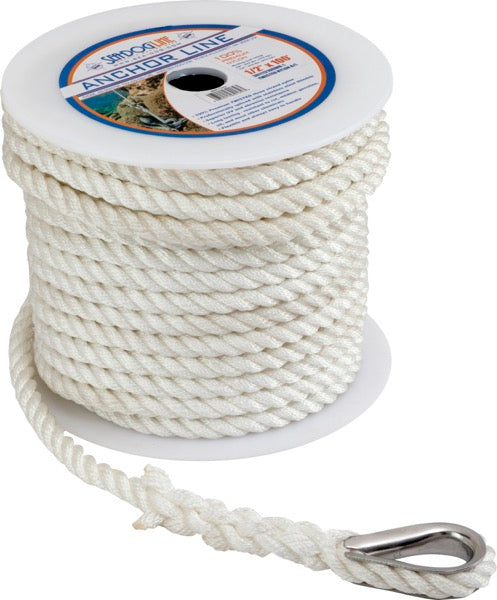 Sea Dog Nylon Rope (MPN: 301110100WH-1)