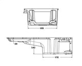 Holley LS Retro-fit Engine Oil Pan (MPN: 302-2)