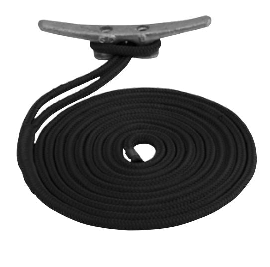 Sea Dog Double Braided Dock Line (MPN: 302110015BK-1)