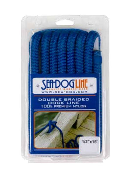 Sea Dog Double Braided Dock Line (MPN: 302110015BL-1)