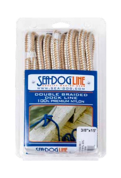 Sea Dog Double Braided Dock Line (MPN: 302110020G/W-1)