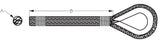 Sea Dog Double Braided Nylon Rope (MPN: 302110100G/W-1)