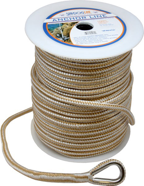 Sea Dog Double Braided Nylon Rope (MPN: 302110100G/W-1)
