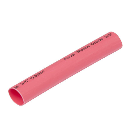 Ancor Heat Shrink Tubing Adhesive Lined 3/8" X 48" Red (MPN: 304648)