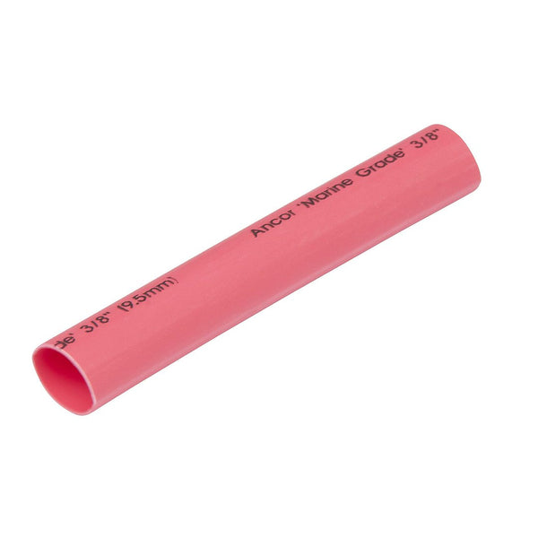 Ancor Heat Shrink Tubing Adhesive Lined 3/8" X 48" Red (MPN: 304648)