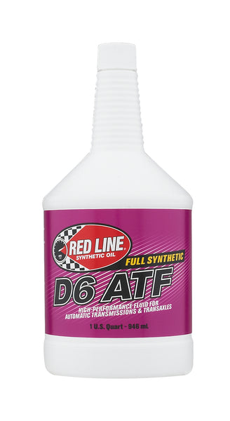 Red Line Synthetic D6 Automatic Transmission Fluid (MPN: 30704)