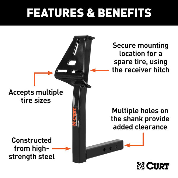 CURT Spare Tire Carrier (MPN: 31006)