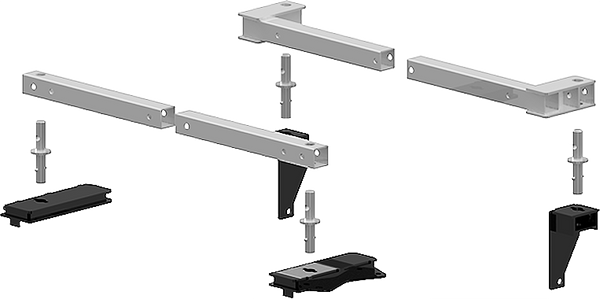 PullRite Fifth Wheel Trailer Hitch Mount Kit (MPN: 3122)