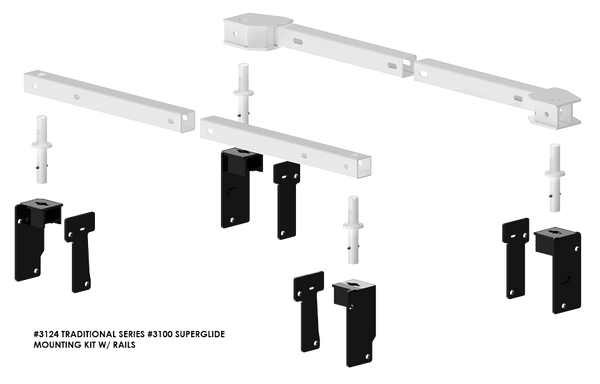 PullRite Fifth Wheel Trailer Hitch Mount Kit (MPN: 3124)