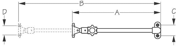 Sea-Dog Boat Hatch Lift Support (MPN: 321291-1)