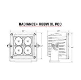 Rigid Radiance Pod XL LED Light (MPN: 322053)