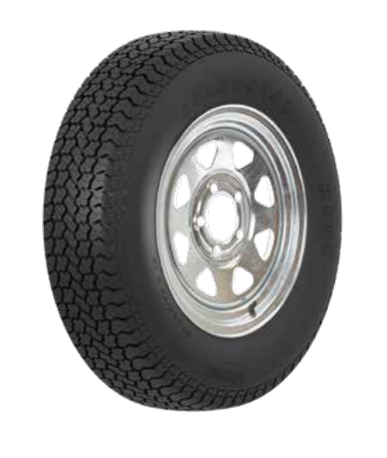 Americana Tire and Wheel 14 Inch Tire Wheel Assembly (MPN: 3S450)