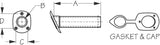 Sea Dog Fishing Rod Holder (MPN: 325175-1)