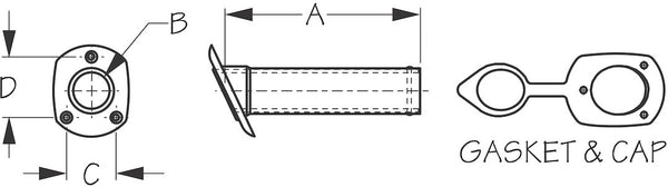 Sea Dog Fishing Rod Holder (MPN: 325175-1)