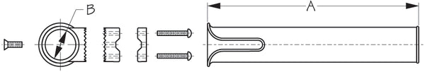 Sea Dog Fishing Rod Holder (MPN: 327161-1)