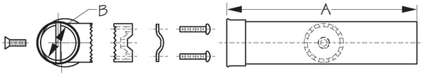 Sea Dog Fishing Rod Holder (MPN: 327175-1)