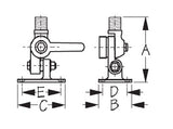 Sea Dog Antenna Mount (MPN: 329130-1)